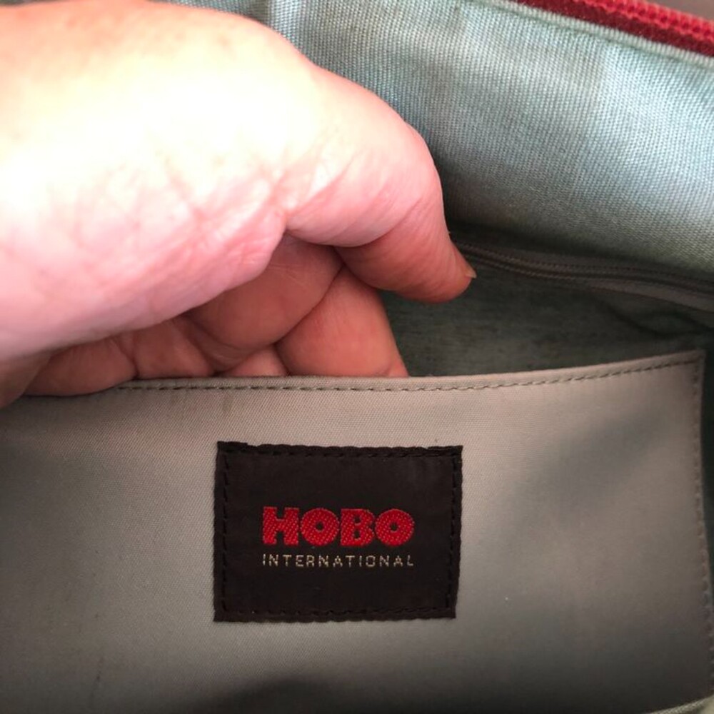 HOBO International Red Satchel Handbag Purse Shoulder Bag - Picture 9 of 15
